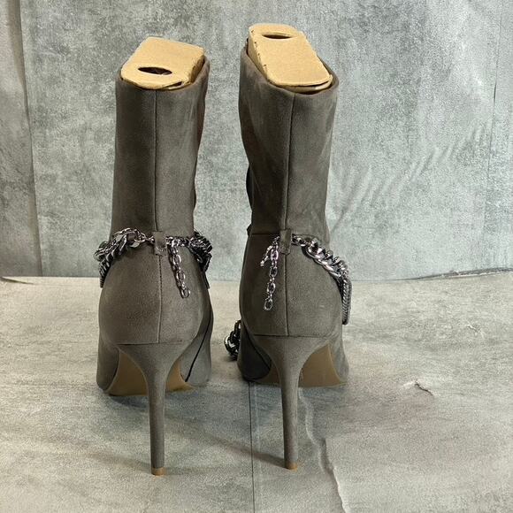 INC INTERNATIONAL CONCEPTS Women's Taupe Micro Reanna Pointed-Toe Stiletto READ - Picture 5 of 10